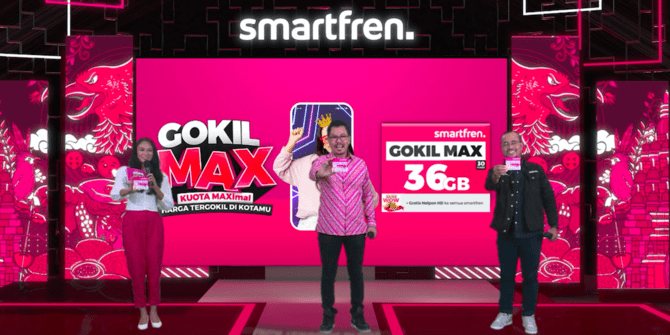 Kuota Besar Harga Murah Paket Gokil Max Smartfren